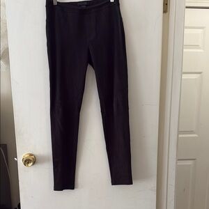 Sanctuary Faux- Suede Black Leggings